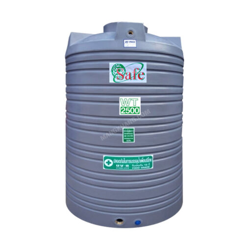 แทงค์น้ำ ถังเก็บน้ำบนดิน PE 2500 ลิตร Safe รุ่น WT2500 - Image 3