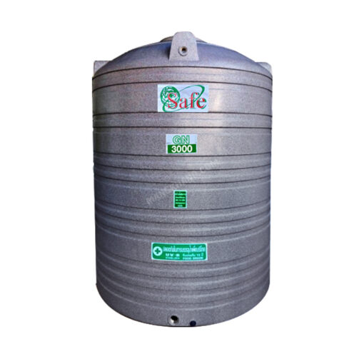 แทงค์น้ำ ถังเก็บน้ำบนดิน PE 3000 ลิตร Safe รุ่น GN3000 - Image 2