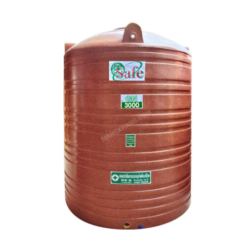 แทงค์น้ำ ถังเก็บน้ำบนดิน PE 3000 ลิตร Safe รุ่น GN3000 - Image 3