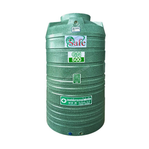 แทงค์น้ำ ถังเก็บน้ำบนดิน PE 500 ลิตร Safe รุ่น GN500 - Image 4