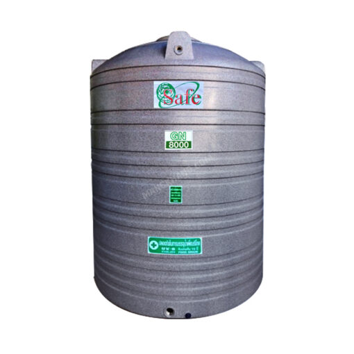 แทงค์น้ำ ถังเก็บน้ำบนดิน PE 8000 ลิตร Safe รุ่น GN8000 - Image 2