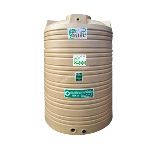 แทงค์น้ำ ถังเก็บน้ำบนดิน PE 2500 ลิตร Safe รุ่น WT2500 - Image 2