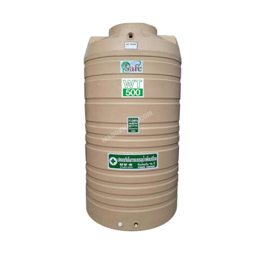 แทงค์น้ำ ถังเก็บน้ำบนดิน PE 500 ลิตร Safe รุ่น WT500 - Image 2
