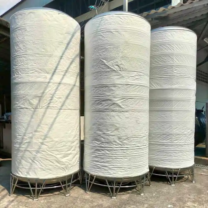 ถังน้ำสแตนเลส 5000 ลิตร ทรงก้นนูน จัมโบ้