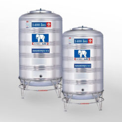 แทงค์น้ำสแตนเลส ตราช้าง JUMBO ขนาด 1400 ลิตร