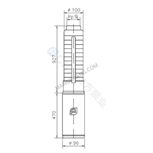 ปั๊มซับเมอร์ส 2 แรง 380V CNP รุ่น SJ1-36 (380V) - Image 2