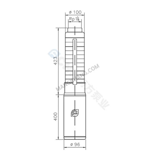 ปั๊มซับเมอร์ส 1 แรง 380V CNP รุ่น SJ3-12 (380V) - Image 2