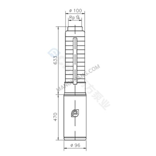 ปั๊มซับเมอร์ส 2 แรง 380V CNP รุ่น SJ3-22 (380V) - Image 2