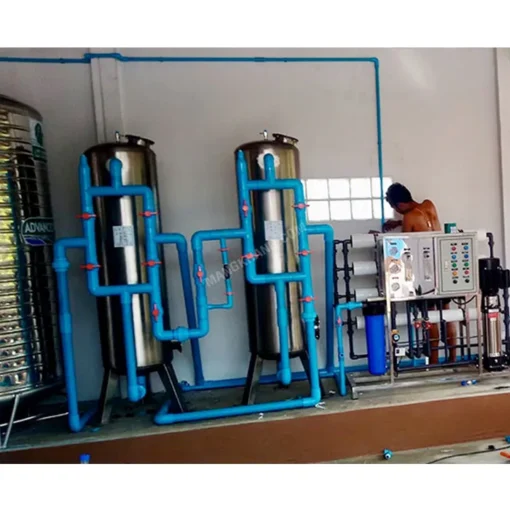 เครื่องกรองน้ำ RO อุตสาหกรรม 36Q Maktang สำหรับโรงงานผลิตน้ำดื่ม รุ่น ROMT 36Q FRPMFT - Image 2