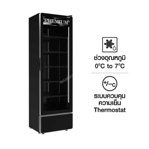 ตู้แช่เครื่องดื่ม 1 ประตู SANDEN ความจุ 13.9 คิว รุ่น SPB-0500P - Image 3