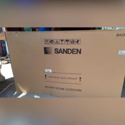 ตู้แช่แข็งฝากระจกโค้ง SANDEN 15Q