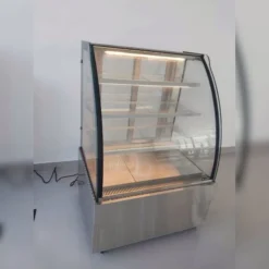 ตู้แช่เค้กกระจกโค้ง 3 ชั้น