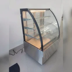 ตู้แช่เค้กกระจกโค้ง 3 ชั้น