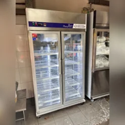 ตู้แช่ผัก 2 ประตู ความจุ 27.6 คิว S-Cool รุ่น SSM-112 ขนาด 110x60x200 ซม. ตู้เย็นแช่ผักผลไม้ 781 ลิตร ใช้งานสะดวก 5*2 ชั้นวาง จัดแสดงผักผลไม้ได้หลากหลาย อุณหภูมิ 2-8°C สารทำความเย็น R-290 ตู้แช่เย็น 2 ประตู ราคา คุ้มค่า พร้อมรับประกัน