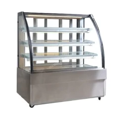 ตู้โชว์เค้กกระจกโค้ง 3 ชั้น ขนาด 120 ซม. SANDEN รุ่น SKK-1207Z