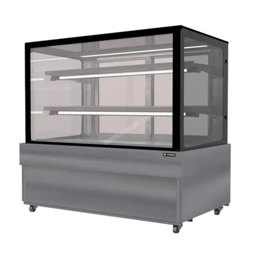 ตู้โชว์เค้กกระจกตรง 3 ชั้น ขนาด 150 ซม. SANDEN รุ่น SKS-1507Z