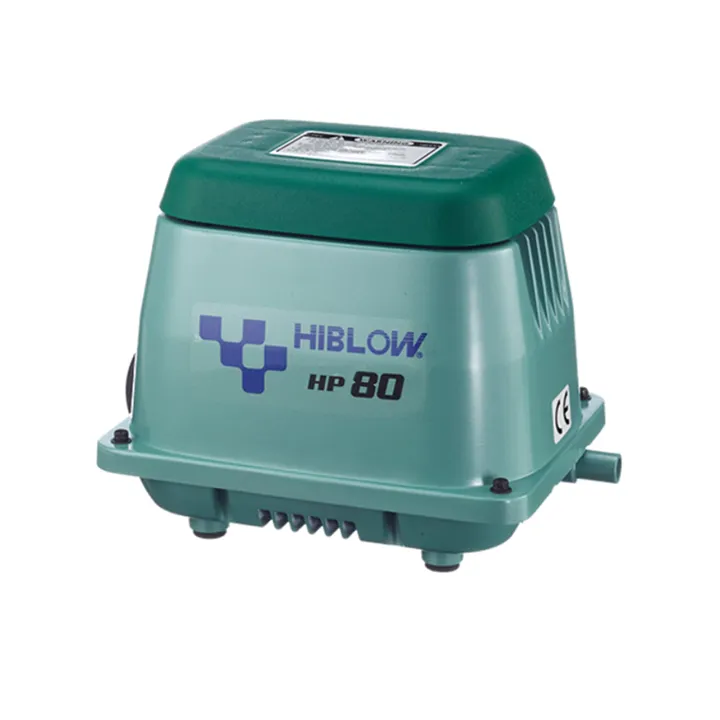 เครื่องเติมอากาศ 80 ลิตร Hiblow รุ่น HP-80