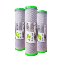 ไส้กรองคาร์บอน 10 นิ้ว Carbon Block Hydromax ID 500 (ฝาเขียว) รุ่น CBB G-10HY