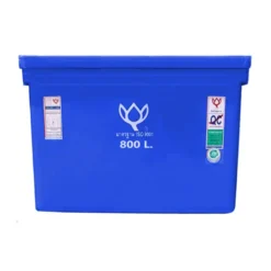 ถังแช่น้ำแข็ง ขนาด 800 ลิตร ฝาไม่มีบานพับ ตราดอกบัว รุ่น LF-800