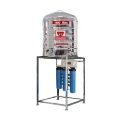 เครื่องกรองน้ำ ระบบ UF พร้อมถังเก็บน้ำ