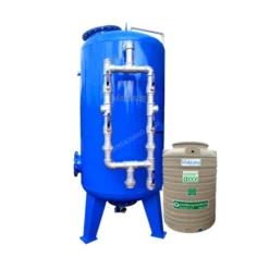 เครื่องกรองน้ำใช้เหล็ก 39 นิ้ว Maktang หนา 3.0 มม. ท่อ 2 นิ้ว รุ่น WFST39(97X120X3.0)2X1MR