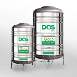 แทงค์น้ำสแตนเลส DOS ขนาด 4000 ลิตร