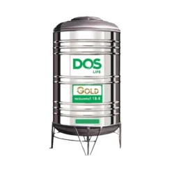 ถังเก็บน้ําสแตนเลส 6000 ลิตร DOS ทรงก้นนูน รุ่น DST6000GD