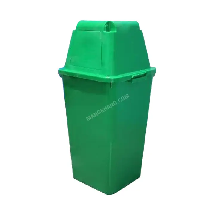 ถังขยะพลาสติก 120 ลิตร ชนิดฝาผลัก CHINTER รุ่น F-0005 - Image 2