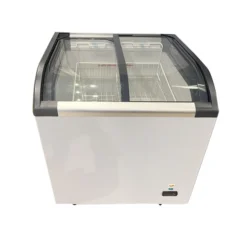 ตู้แช่แข็งฝากระจกโค้ง