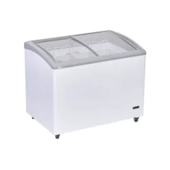 ตู้แช่แข็งฝากระจกโค้ง THE COOL ความจุ 325 ลิตร