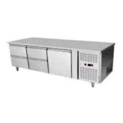 ตู้แช่แข็งเคาน์เตอร์สแตนเลส 1 ประตู 4 ลิ้นชัก