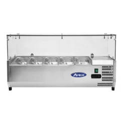 ตู้แช่เย็นท็อปปิ้งสแตนเลส 5 หลุม Atosa