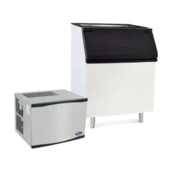 เครื่องทำน้ำแข็ง ก้อนสี่เหลี่ยมแบบครึ่งก้อน 200 กก.