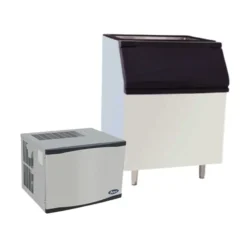เครื่องทำน้ำแข็ง ก้อนสี่เหลี่ยมแบบครึ่งก้อน 205 กก.